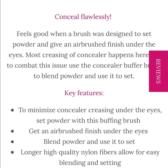 Vasanti concealer buffer brush - Picture 4 of 4